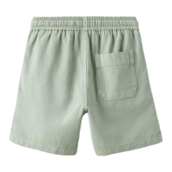 ZARA Kids | Sea Green | BERMUDA SHORTS WITH LABEL - Picture 3 of 6